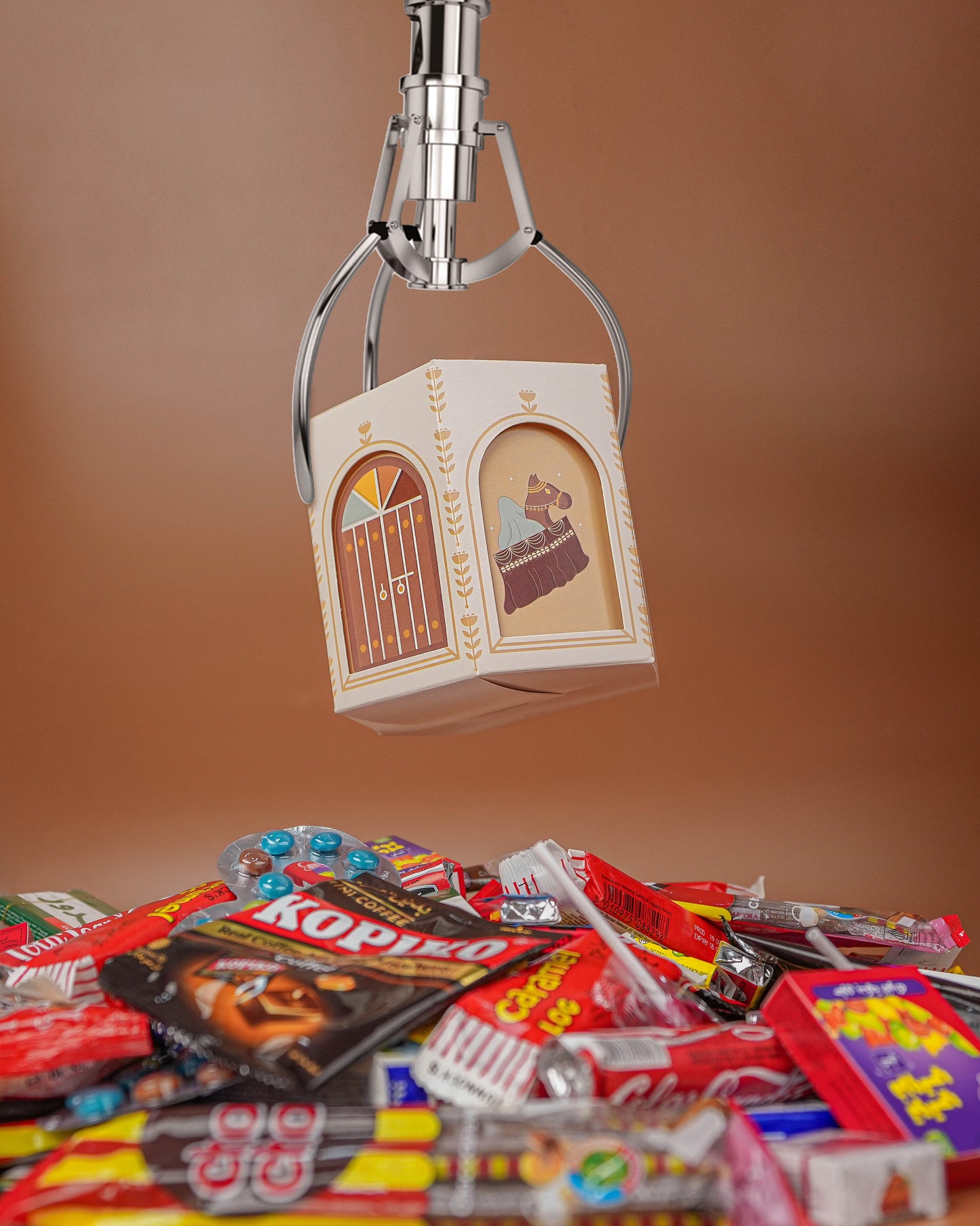 Old House Hexagon Box