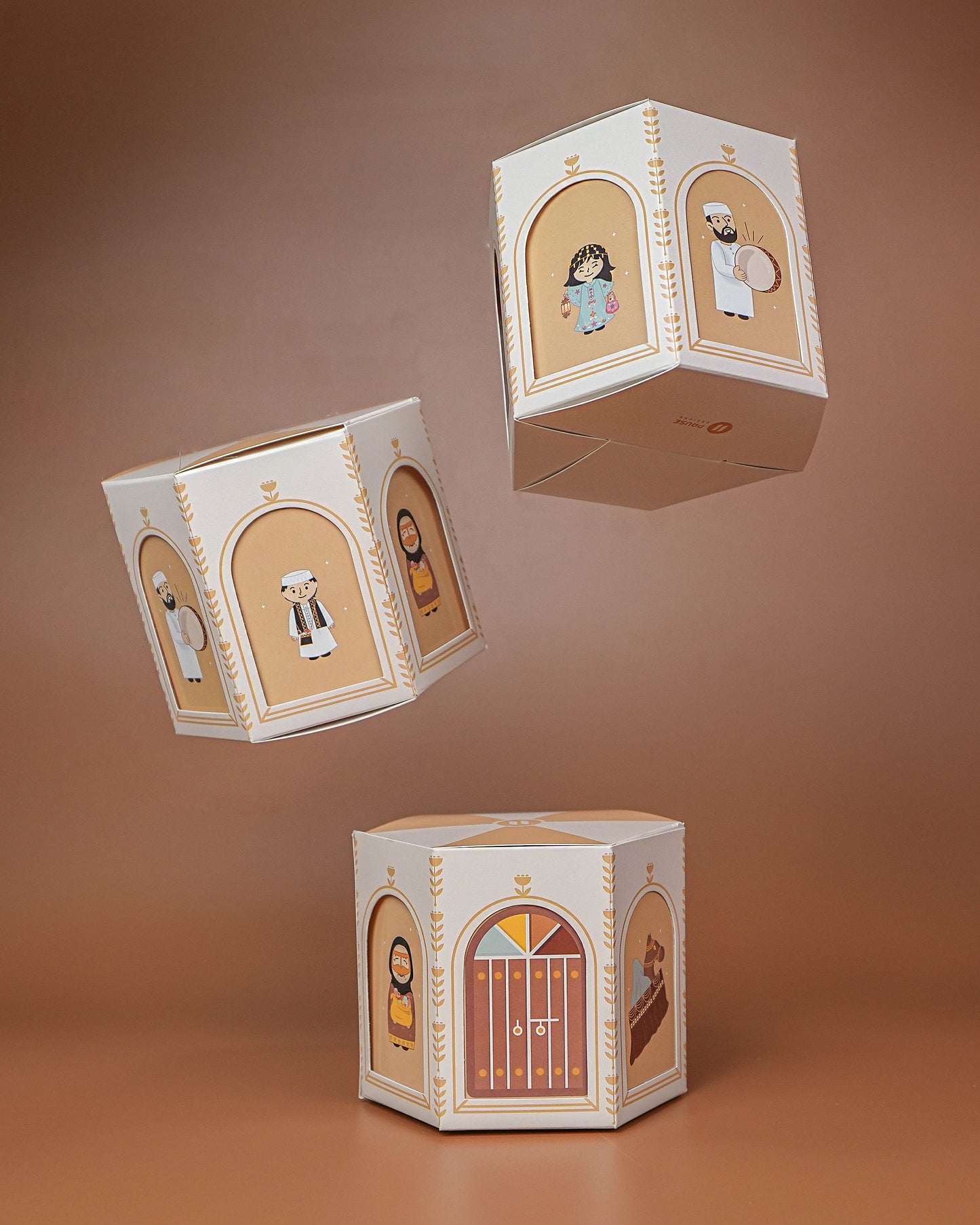 Old House Hexagon Box